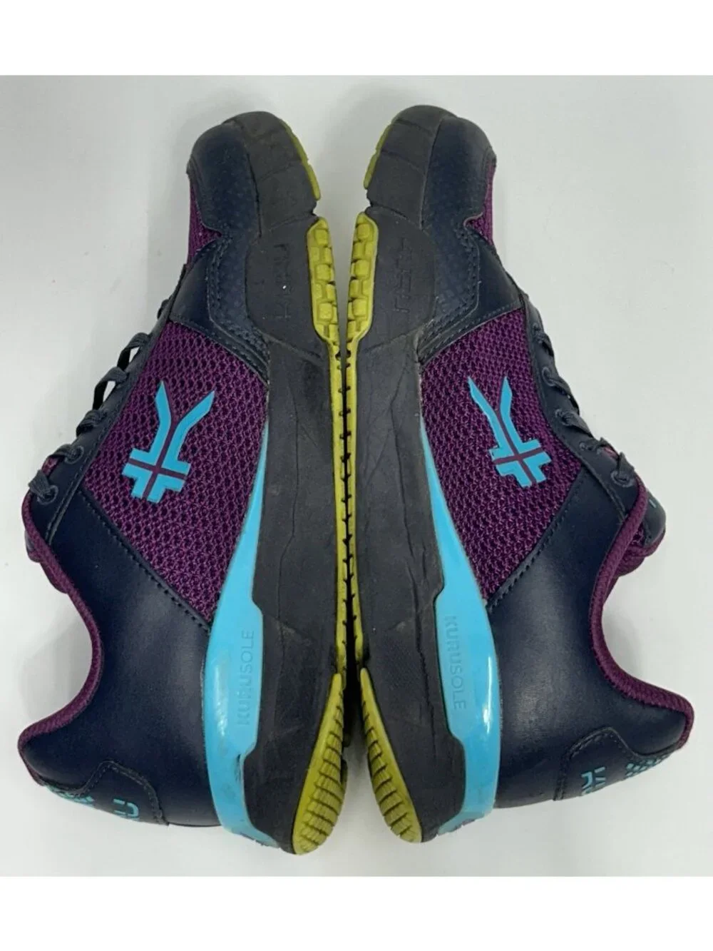 Kuru Quantum 2.0 Womens Size 8.5 Purple Blue Athletic Running Shoes Sneakers